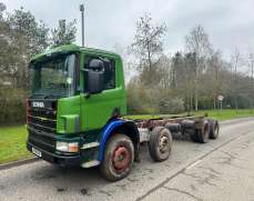 2001 Scania 114 340 8X4 Cab and Chassis 